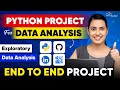 Python Project For Data Analysis- Exploratory Data Analysis (EDA) End-to-End Project [1 Hour]