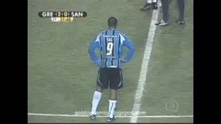 Libertadores 2007 (Semifinal Ida): Gremio (BRA) 2 - 0 Santos (BRA)