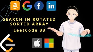 Leetcode 33 - Search In Rotated Sorted Array (JAVA Solution Explained!)