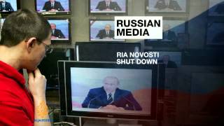 Russian editor sacked over Ukraine interview