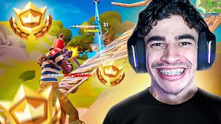 bistecone em um dia de Pro Player no FORTNITE!!!