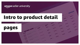 Intro to product detail pages