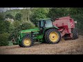 💨pressage de paille en centre bretagne 🥵🔊john deere 4955 au big baller