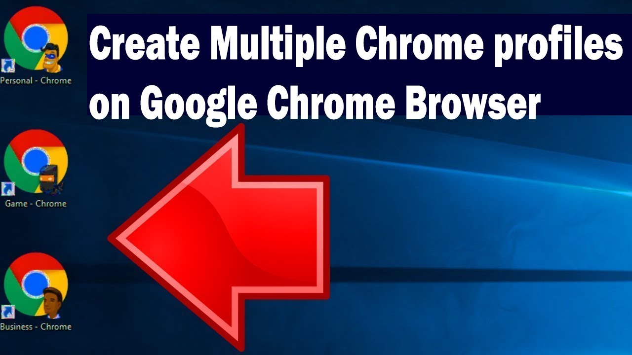 How To Create Multiple Google Chrome Profiles On Google Chrome Browser ...