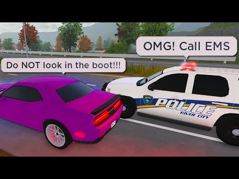 Human Remains Found By Police In Car Trunk During Traffic Stop!!!  ERLC LAPD Roleplay ROBLOX