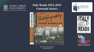 Italy Reads 2024 Keynote Address