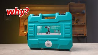 DCA's latest cordless drill that DONGCHENG seems not going to release 😊 DCA ADJZ2035