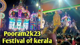 Punnamparambu Pooram 2023 / केरला का प्राचीन काल का त्योहार #pooram