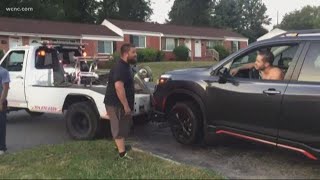 Tow truck driver facing illegal towing charges