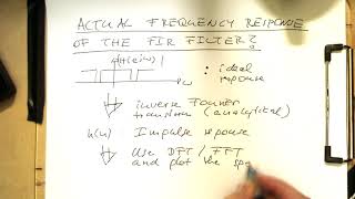 FIR design/windowing: Frequency response in Python (0005,py)