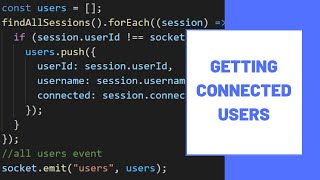 Getting Connected Users | Private Chat Application Using ReactJS & Socket.io | Part 5