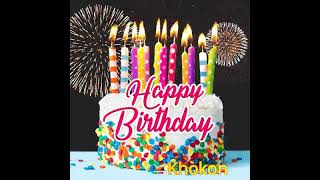 Khokon Happy Birthday Song'' Happy Birthday to you'' khokon