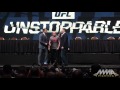 UFC Unstoppable Press Conference Staredowns