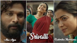 #Srivalli ( Hindi ) Full Screen Whatsapp Status | Allu Arjun | Rashmika Mandanna |Pushpa Song Status