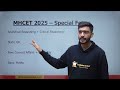 mhcet 2025 last 3 months preparation plan i comprehensive i keshav malpani