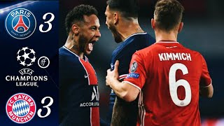 Bayern Munich Vs PSG || 3-3(agg) || Highlights and Goals || Champions league 2020-21 || PSG Revenge🔥