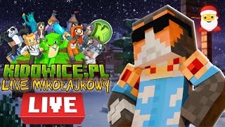 🔴LIVE🔴Budujemy I gramy Na Serwerze Kidowice.pl😁(MIKOŁAJKOWY LIVE)