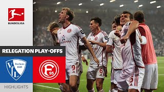 Fortuna Reaches For The Bundesliga | VfL Bochum - Fortuna Düsseldorf 0-3 | Highlights | Relegation