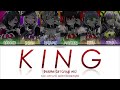 【cover】king hololive girl group version color coded lyrics japanese romanji english