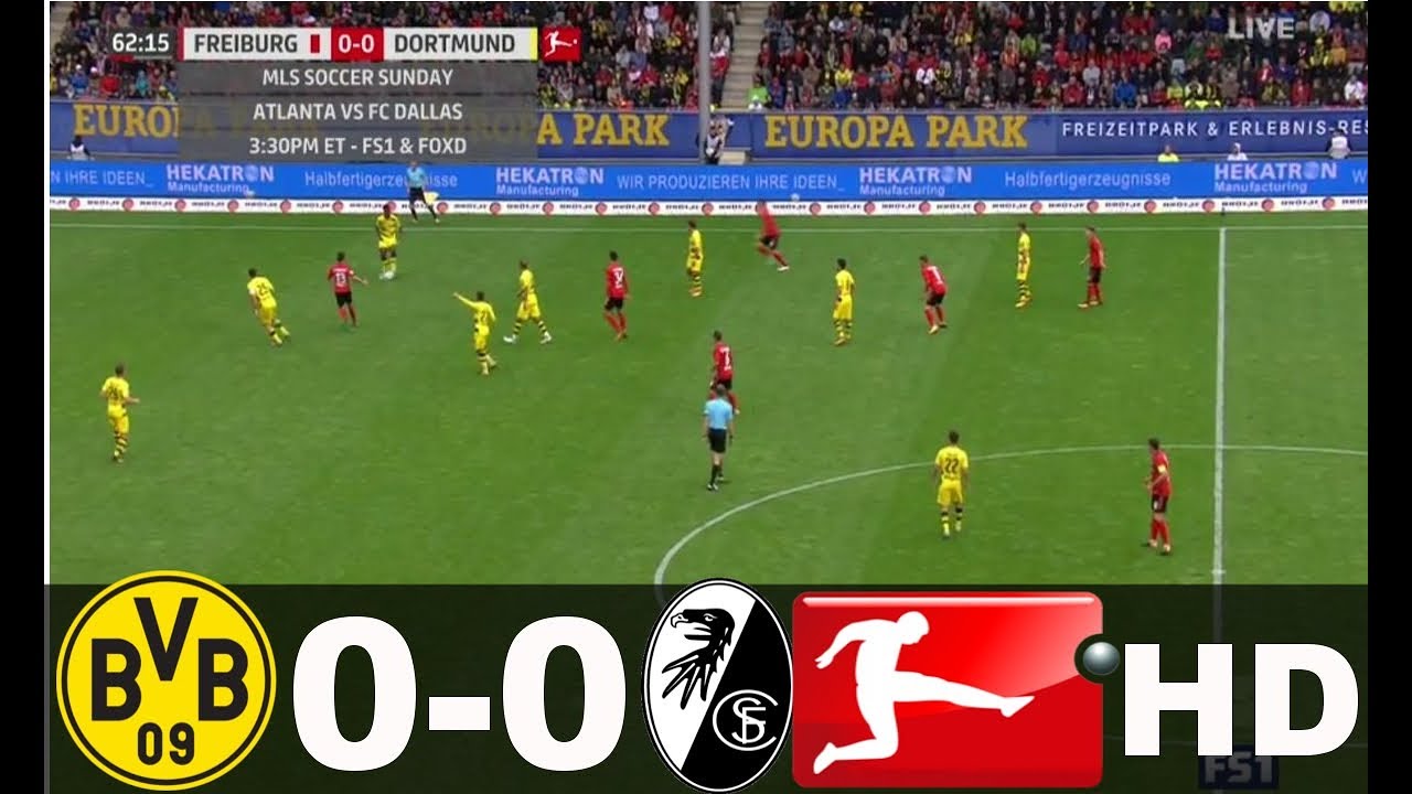 Borussia Dortmund Vs SC Freiburg 0-0 Full Highlights 9/09/2017 ...