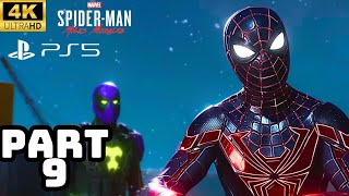 SpiderMan Miles Morales -PS5 4K 60 FPS HDR Gameplay| Part 9