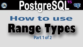 PostgreSQL Range Type. Learn how to Query and store range data.
