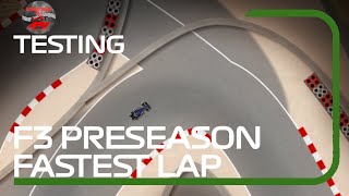 Fastest Lap In F3 Pre Season Testing (UR2D2 F1 2025 Sim)