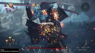 Nioh 2 Katana Magara Naotaka (no hit) / 인왕 2 일도 마가라 나오타카 노히트