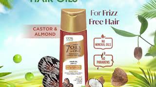 Castor \u0026 Almond Oil | For Frizz Free Hair | 7 Oils in One ME