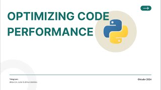 Optimizing Python Performance | Uz