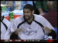 Tim Duncan ejected by Joey Crawford for laughing