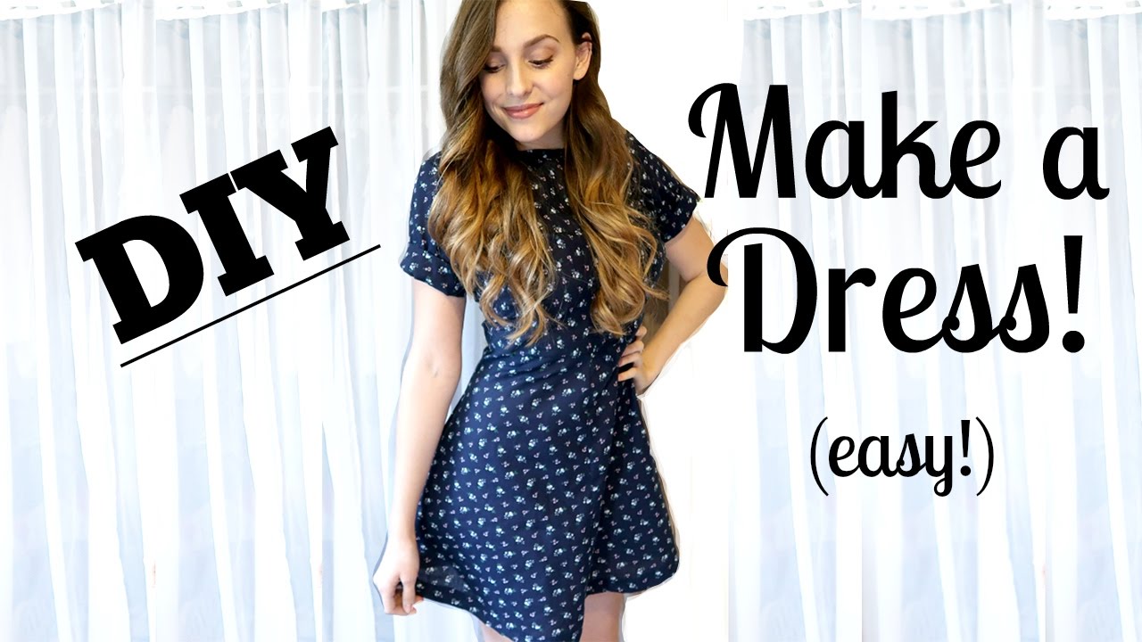 How To Sew A Simple Dress Tutorial