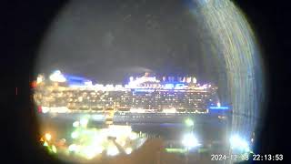 🖤SPECTRUM OF THE SEAS  スペクトラムオブザシーズ 入港11：11 ～出港22：02 那覇第二クルーズバース OKINAWA NAHA２０２４年１2月8日