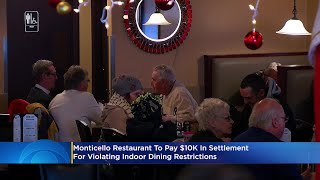 AG Ellison: Monticello Restaurant That Violated Indoor Dining Restrictions Will Pay $10K In Settleme