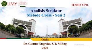 Analisis Struktur   Pertemuan Analisis Struktur Metode Cross 2