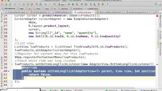 Android SQLite Database Complete Tutorial Part 6