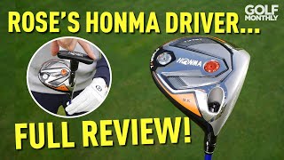 Justin Rose's Honma TWorld 747 Driver Full Review! Golf Monthly