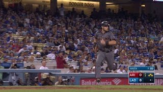 ARI@LAD: Lamb singles home Owings in the 7th