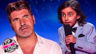 OUTCH! Kid Comedians ROAST Simon Cowell and The Judges on Got Talent!