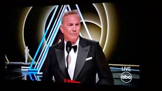 Kevin Costner Presents 2022Best Director Oscar with beautiful dedication to the passion of directing