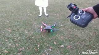 Vivitar DRC-446 AeroView Drone Calibration and test flight.  How high did it go?