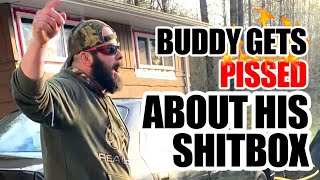 DUDE GETS PISSED OVER SHITBOX!
