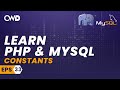 Constants | PHP for beginners | Learn PHP | PHP Programming | Learn PHP in 2020