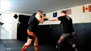 Tom Tomelty MMA Sparring