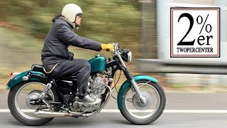 №55 SR400 ビンテージアイアンスタイルUS-STREETコンプリート 2%ER ボバー チョッパー カスタムバイク