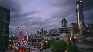 Atlanta Skyline Time-lapse in 4K.