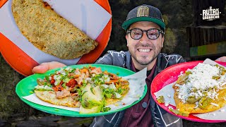 QUESADILLAS, TLACOYOS y TACOS en los DÍNAMOS: Una completa DELICIA