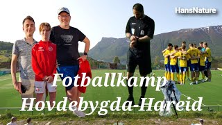 Fotballkamp på Hovdebygda Stadion Hovdebygda mot Hareid