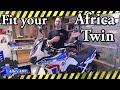 Make your Africa Twin fit YOU! Without spending any money!!!