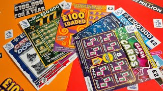 £2 Tuesday! 3 WINNING scratch cards in a row!